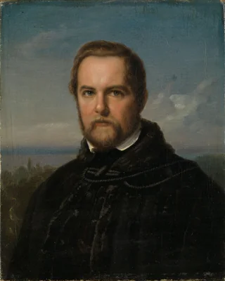 Portrait of Johann Wilhelm Schirmer