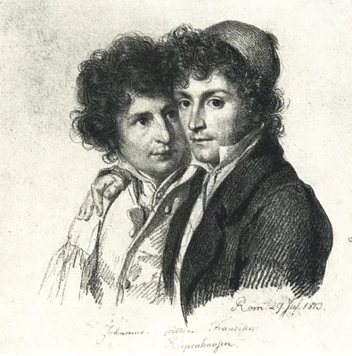 Portrait of Johannes Riepenhausen