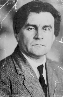 Portrait of Kazimir Malevich, Russian artist (1878-1935)