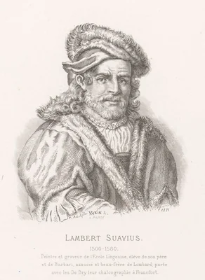 Portrait of Lambertus Suavius
