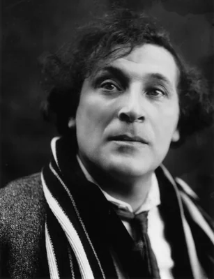 Portrait of Marc Chagall, Russian-French artist (1887-1985)