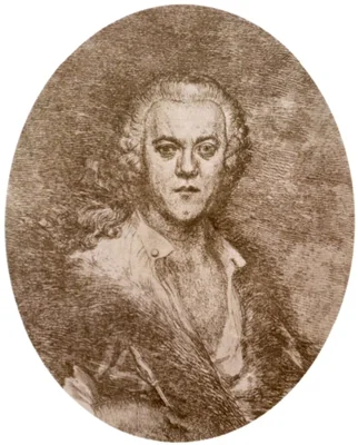 Portrait of Martin Johann Schmidt