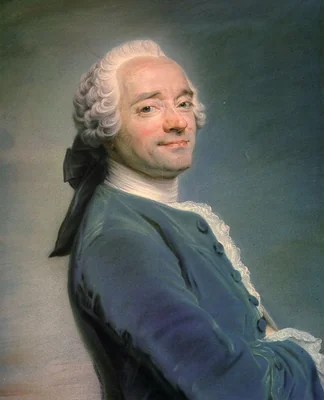 Portrait of Maurice Quentin de La Tour