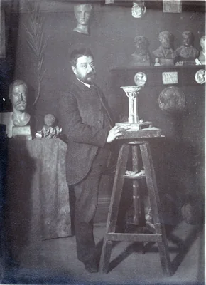 Portrait of Olin Levi Warner