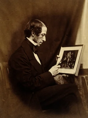 Portrait of Philip Henry Delamotte