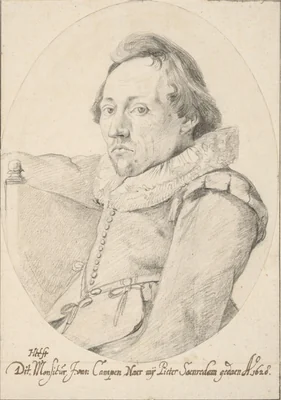 Portrait of Pieter Jansz Saenredam