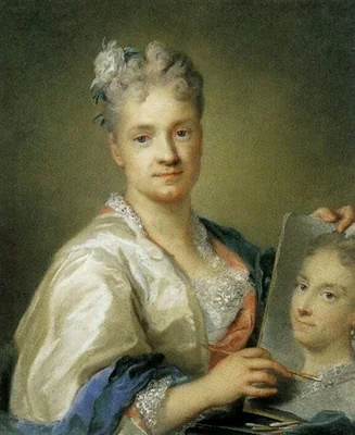 Portrait of Rosalba Carriera