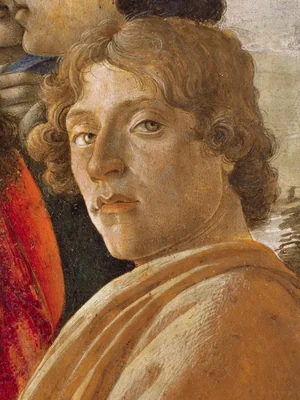 Portrait of Sandro Botticelli, Italian artist (1445-1510)