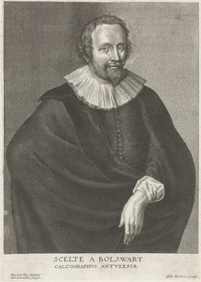 Portrait of Schelte Adams Bolswert