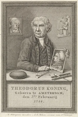 Portrait of Theodoor Koning