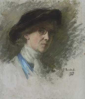 Portrait of Thérèse Schwartze