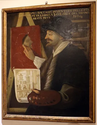 Portrait of Ugo da Carpi