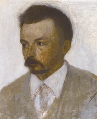 Portrait of Vilhelm Hammershøi