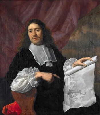 Portrait of Willem van de Velde II