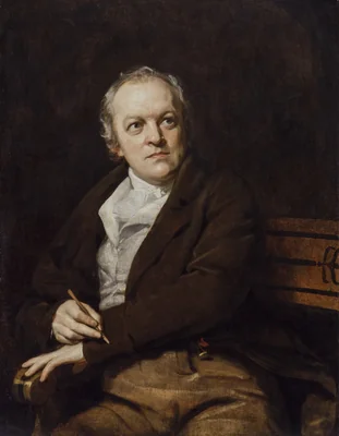 Portrait of William Blake, British artist (1757-1827)