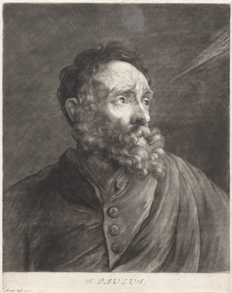 Apostel Paulus by anonymous, print, 1652-1740