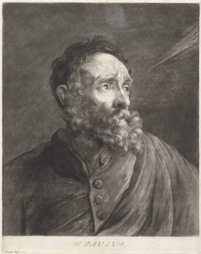 Apostel Paulus by anonymous, print, 1652-1740