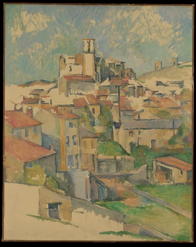 Gardanne by Paul Cézanne, painting, 1885-1886