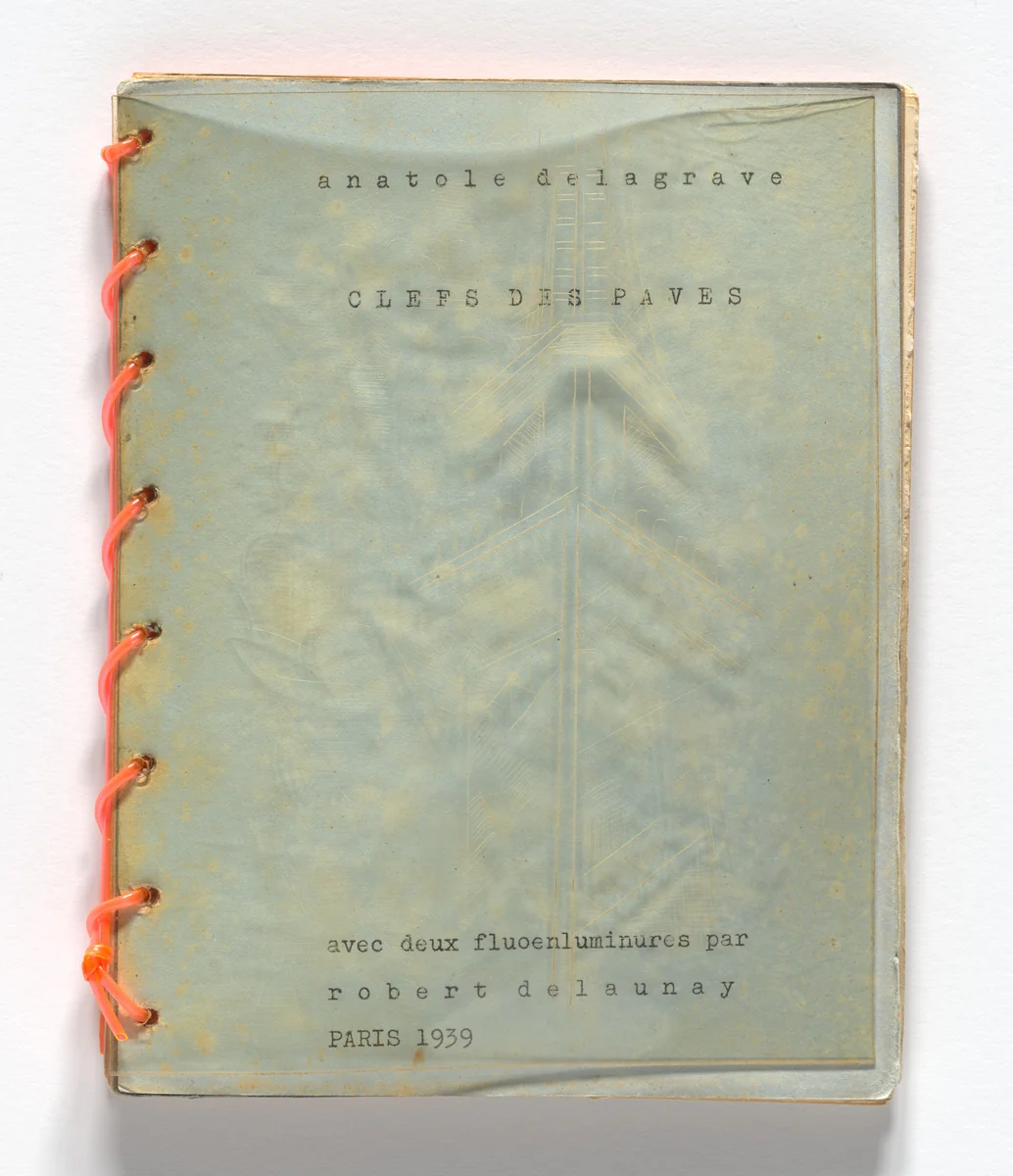Clefs des pavés by Robert Delaunay, illustrated book, 1939