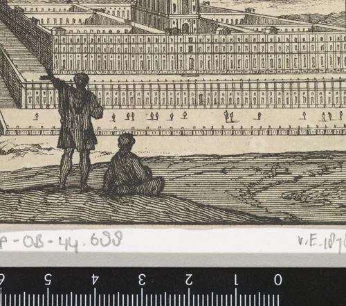 Salomo's tempel voltooid by Caspar Luyken, print, 1698