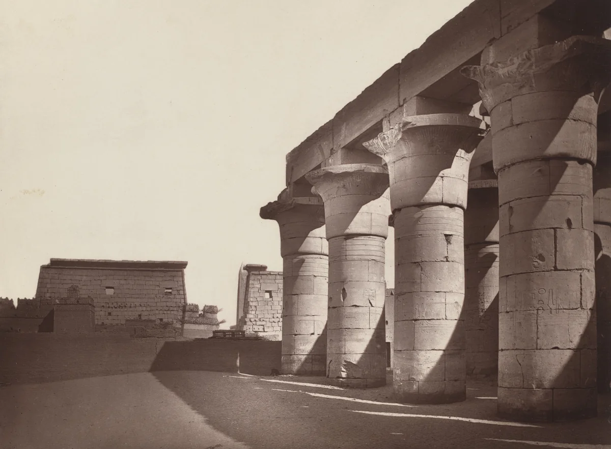 The Grand Colonnade by William de Wiveleslie Abney, photograph, 1876