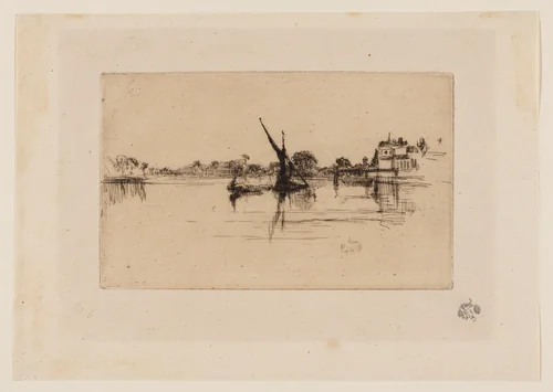 The Little Putney by James McNeill Whistler, print, 1879