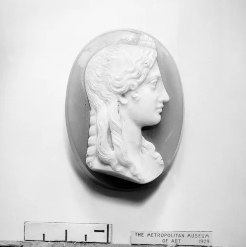 Head of a maiden by Niccolò Amastini, other, 1800-1815