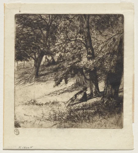 Sub Tegmine by Francis Seymour-Haden, print, 1859