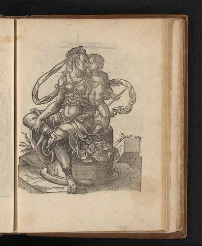 Caritas by Unknown, print, 1578