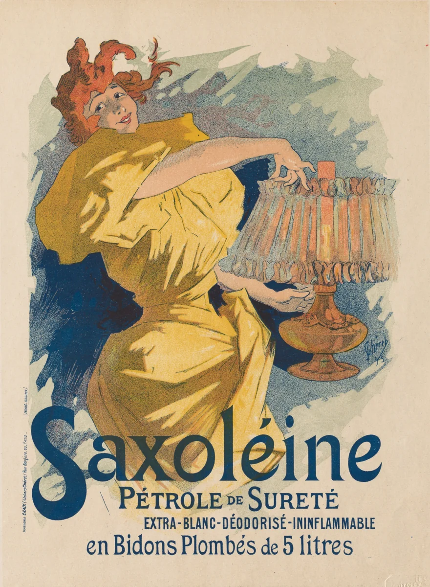 Les Maitres de L'Affiche: Pl. 13, Saxoléine by Jules Chéret, print, 1895