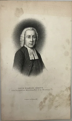 Reverend Charles Beatty by Artist Unknown, other, 1800-1899