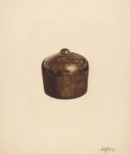 Pottery Bank by Lee Brown, index of american design, 1939