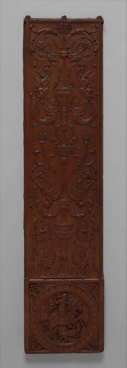 Choir screen panel (one of six) by Nicolas Castille, other, 1503-1515
