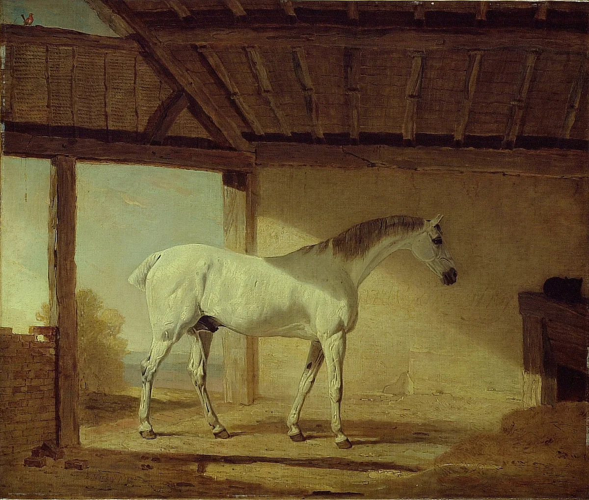 The Earl of Coventry's Horse by Benjamin Marshall, painting, 1805