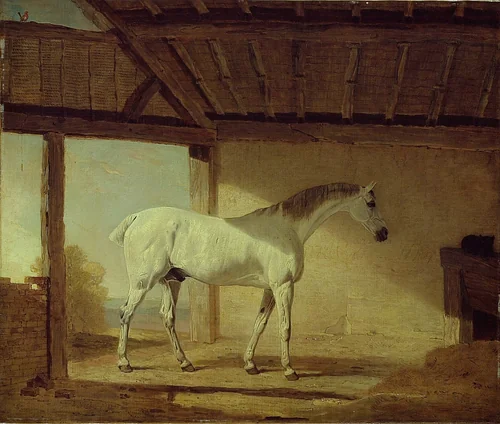 The Earl of Coventry's Horse by Benjamin Marshall, painting, 1805
