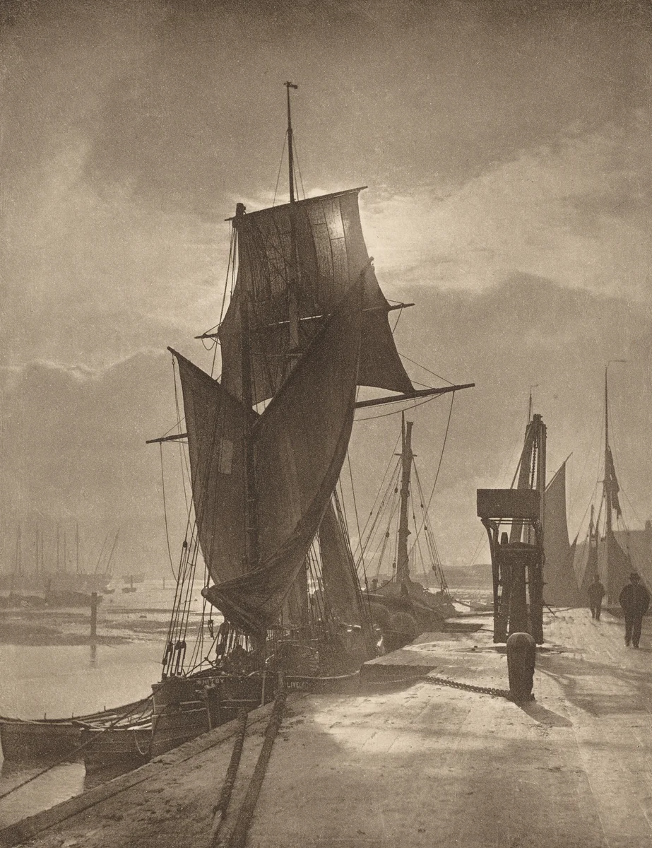 Sunshine and Shadow by Frank Meadow Sutcliffe, photograph, 1889-1899