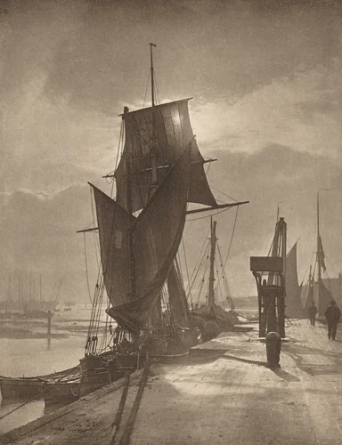 Sunshine and Shadow by Frank Meadow Sutcliffe, photograph, 1889-1899