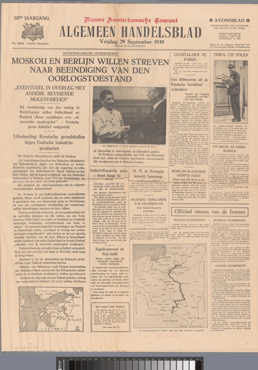 Algemeen Handelsblad by Algemeen Handelsblad, other, 1939