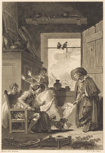 Belphegor by Antoine-Jean Duclos, print, 1794