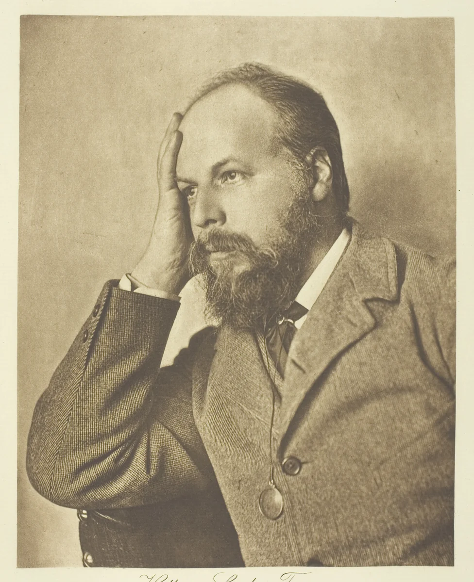 Hallam, Lord Tennyson by Henry Herschel Hay Cameron, print, 1888-1898