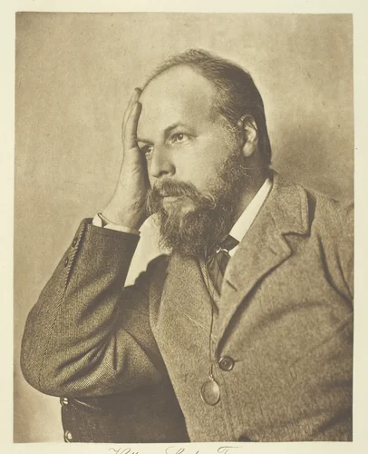 Hallam, Lord Tennyson by Henry Herschel Hay Cameron, print, 1888-1898