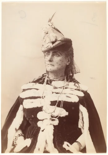 Le Manteau d'Hermine by Pierre-Louis Pierson, photograph, 1895