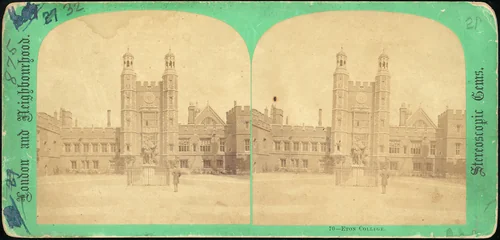 Eton College by Stereoscopic Gems, photograph, 1850-1919