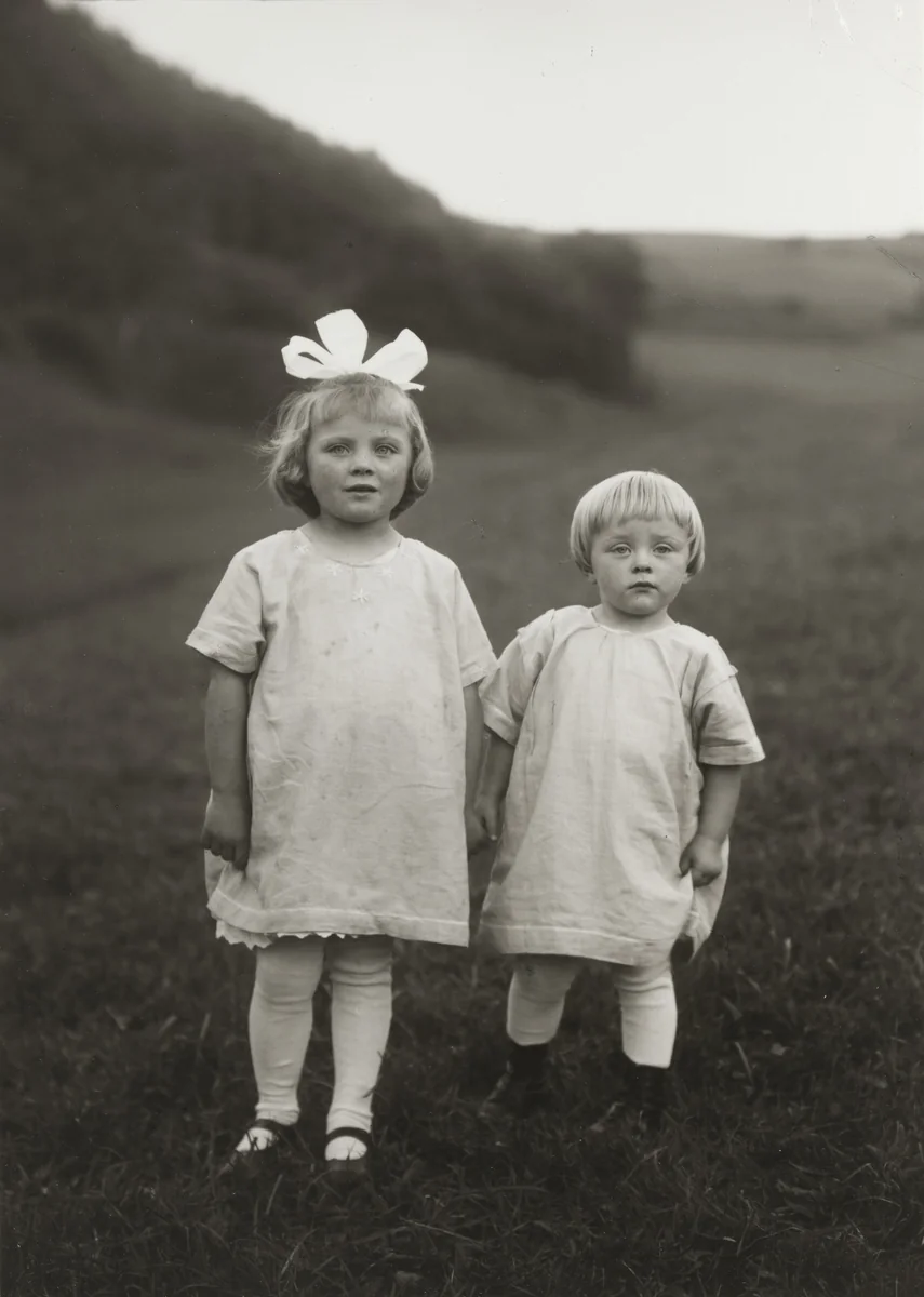 Farm Children by August Sander, photograph, 1928