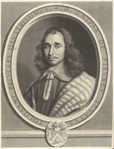 Gaspard de Fieubet by Robert Nanteuil, print, 1649-1659