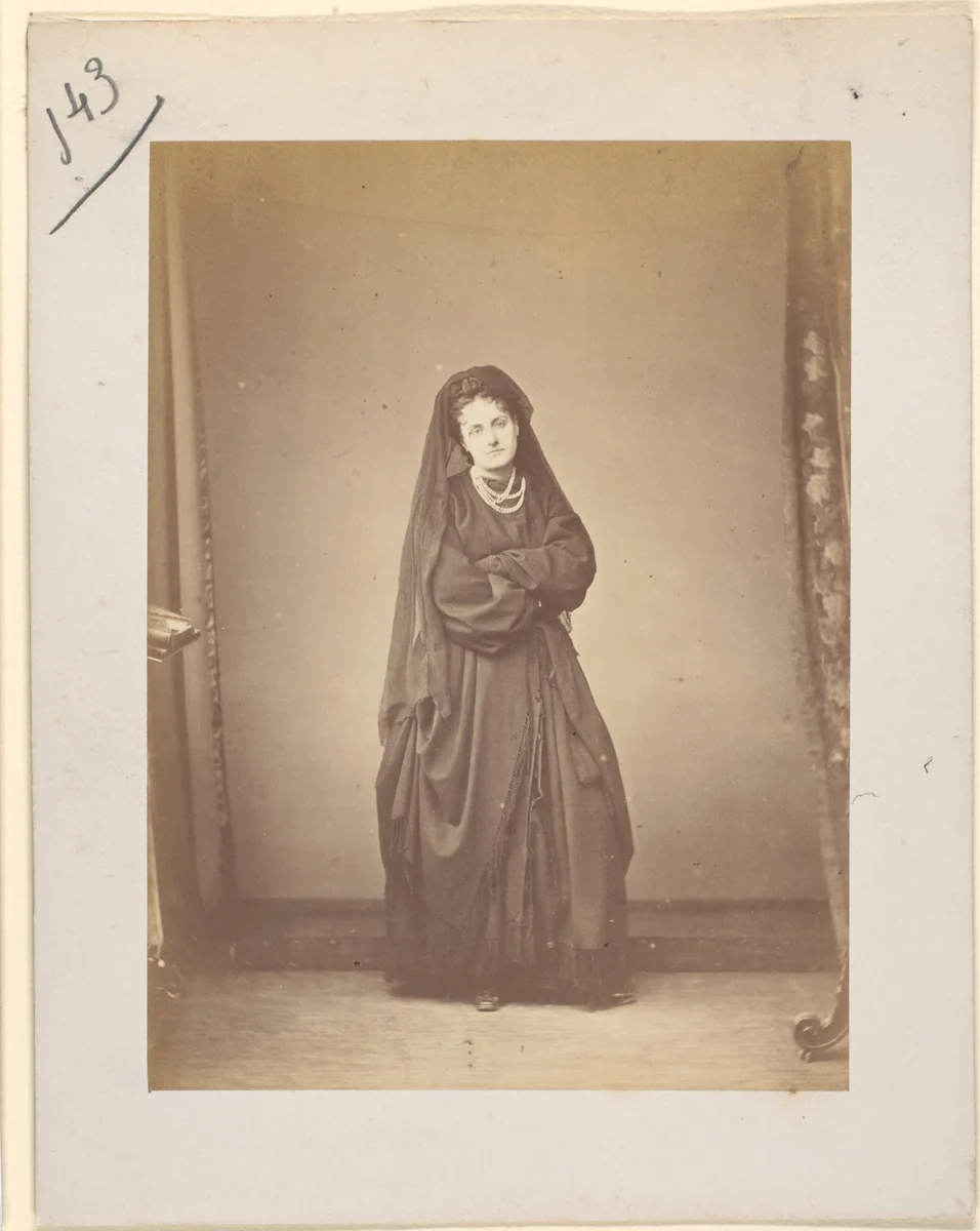 Sèriè à la Ristori by Pierre-Louis Pierson, photograph, 1860-1869