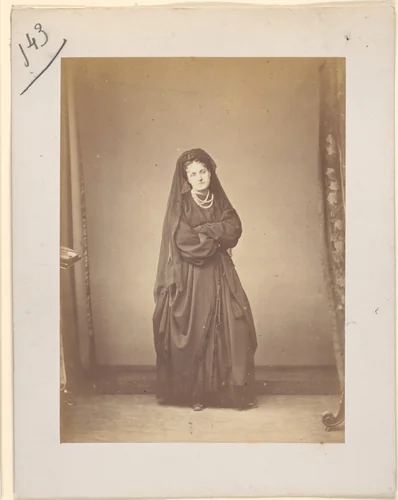 Sèriè à la Ristori by Pierre-Louis Pierson, photograph, 1860-1869