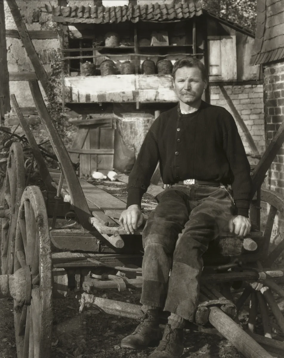 Farmer by August Sander, photograph, 1920