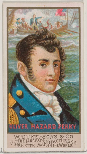 Oliver Hazard Perry, from the series Great Americans (N76) for Duke brand cigarettes by W. Duke, Sons & Co., print, 1888