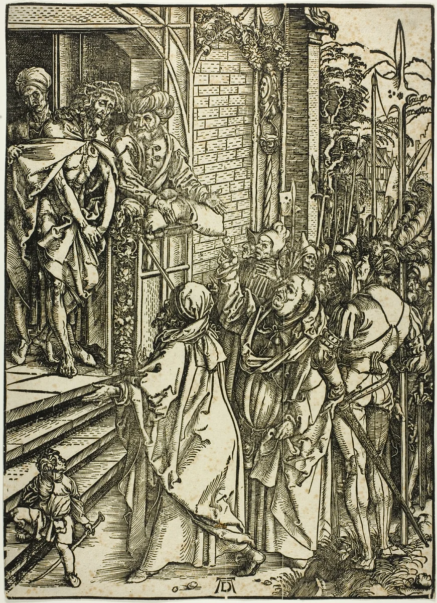 Ecce Homo - The Presentation of Christ, from The Large Passion by Albrecht Dürer, print, 1498